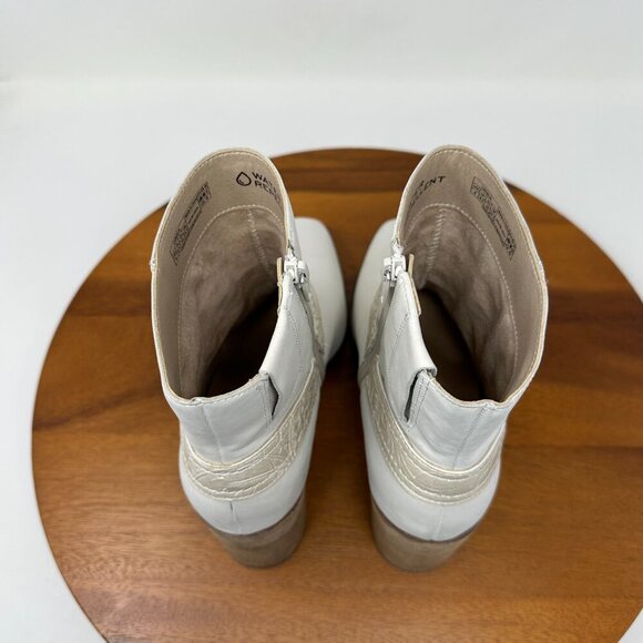 Vionic Carnelia Leather Waterproof Ankle Boots Size 9 - Picture 9 of 15